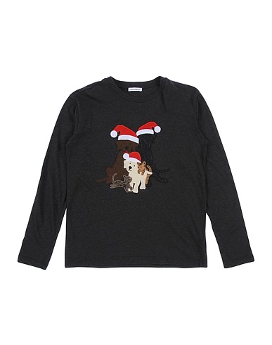 DOLCE&GABBANA T-shirt Charcoal 100% Cotton