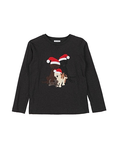 DOLCE&GABBANA T-shirt Charcoal 100% Cotton