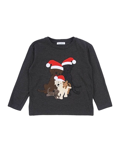 DOLCE&GABBANA T-shirt Charcoal 100% Cotton
