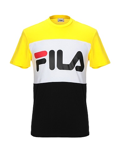 FILA TOPWEAR Yellow 100% Cotton