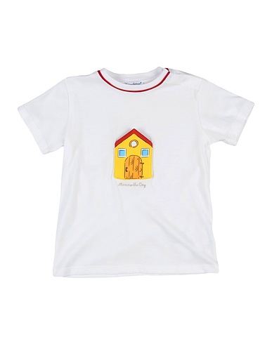 DOLCE&GABBANA T-shirt White 100% Cotton, Polyester