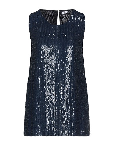 P.A.R.O.S.H. Top Midnight blue 100% Viscose, PVC - Polyvinyl chloride