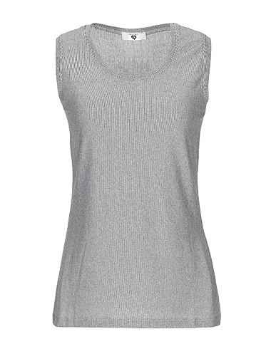TWINSET Jumper Light grey 58% Viscose, 38% Metallic fiber, 4% Elastane