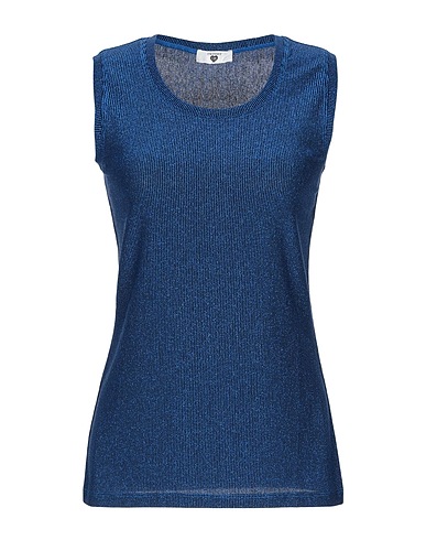 TWINSET Pullover Blau 58% Viskose, 38% Metallfaser, 4% Elastan