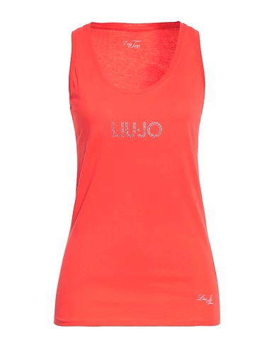 LIU •JO Canotta Corallo 100% Cotone