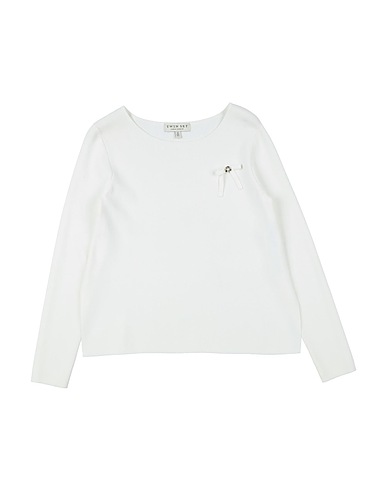 TWINSET T-shirt White 65% Viscose, 35% Polyamide