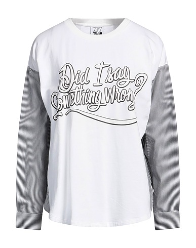 MY TWIN TWINSET Sweatshirt White 100% Cotton