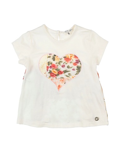 TWINSET T-shirt Avorio 94% Viscosa, 6% Elastan, Cotone