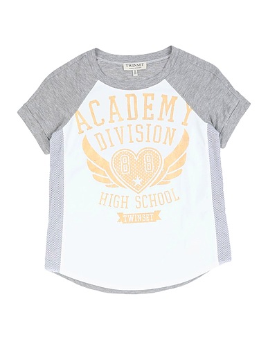TWINSET T-shirt White 95% Polyester, 5% Cotton, Polyurethane