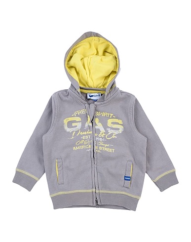 GAS Sweatshirt Grey 100% Cotton