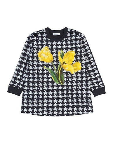 DOLCE&GABBANA Sweatshirt Black 90% Cotton, 10% Elastane, Viscose