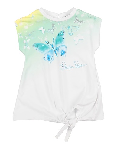 PATRIZIA PEPE T-shirt Bianco 92% Cotone, 8% Elastan