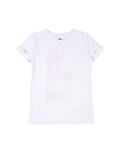 LE VOLIÈRE T-shirt White 95% Cotton, 5% Elastane