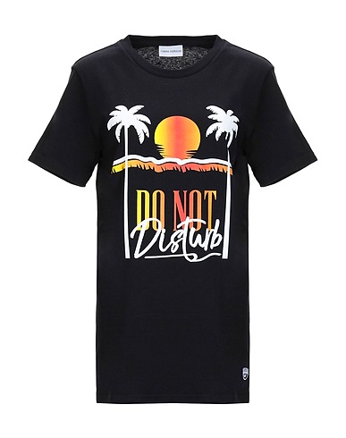 CHIARA FERRAGNI T-shirt Black 100% Cotton