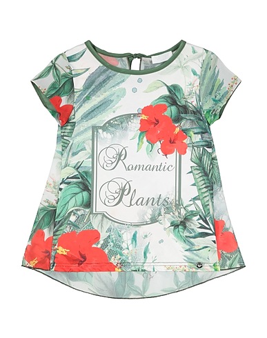 BYBLOS T-shirt Green 60% Polyester, 40% Cotton