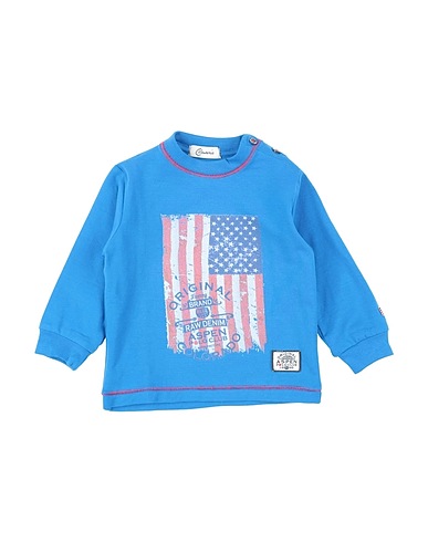 ASPEN POLO CLUB T-shirt Blu 95% Cotone, 5% Elastan