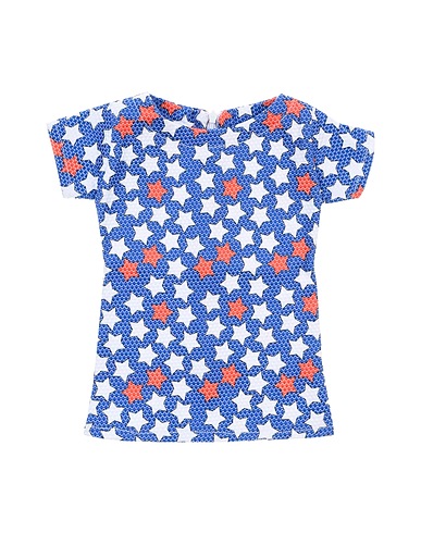 MISS UNIKE T-shirt Blu 100% Poliestere