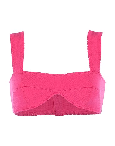 BLUMARINE Bustier Fuchsia 70% Viscose, 30% Polyester