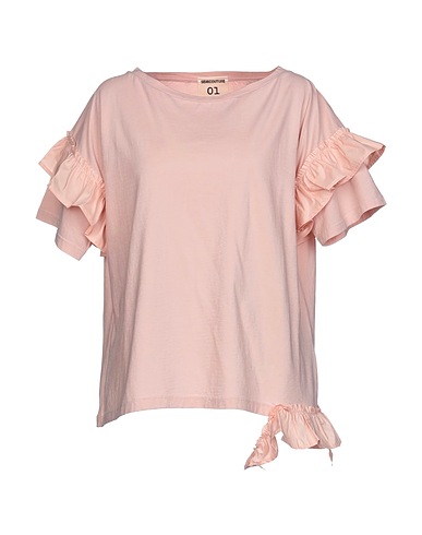 SEMICOUTURE T-shirt Antique rose 100% Cotton