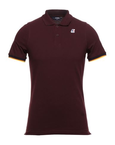 K-way Polo Shirts In Deep Purple