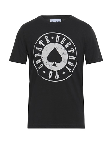 JOHN RICHMOND T-shirt Black 100% Cotton