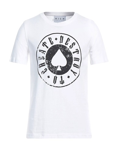 JOHN RICHMOND T-Shirt Weiß 100% Baumwolle