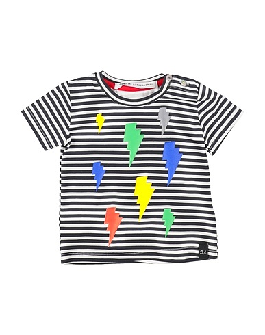 DANIELE ALESSANDRINI T-shirt Blu notte 90% Cotone, 10% Elastan