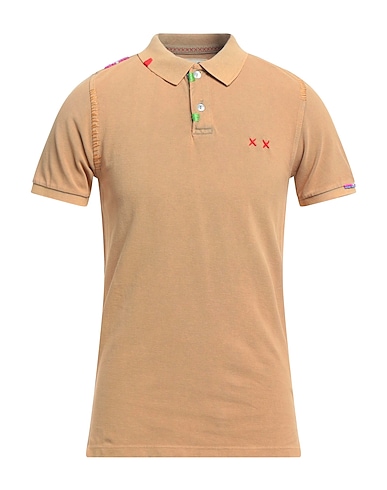 PROJECT E Poloshirt Sand 100% Baumwolle