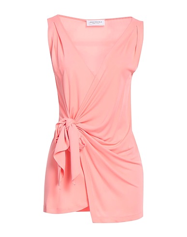 ANNA RACHELE Top Salmon pink 100% Viscose