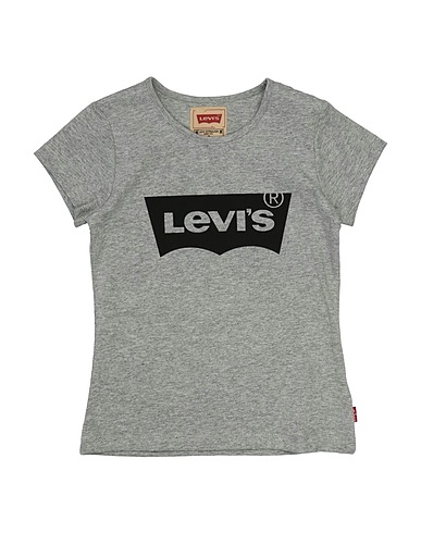 LEVI'S T-shirt Grigio 100% Cotone