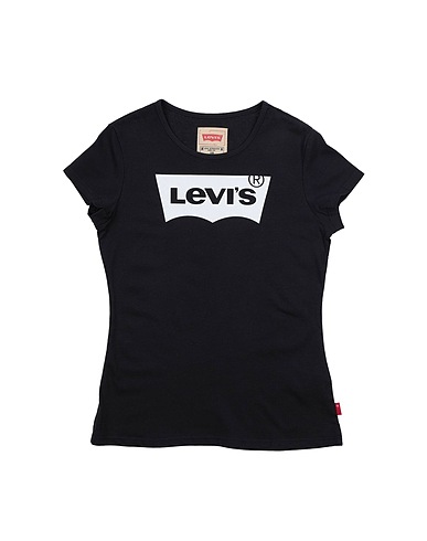 LEVI'S T-shirt Black 100% Cotton