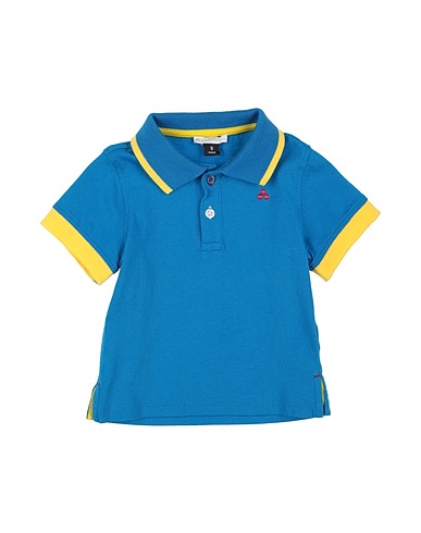 PEUTEREY Μπλουζάκι Polo Μπλε 100% Βαμβάκι