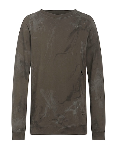 OVERCOME Sweatshirt Military green 100% Cotton