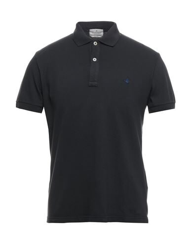 Brooksfield Polo Shirts In Black