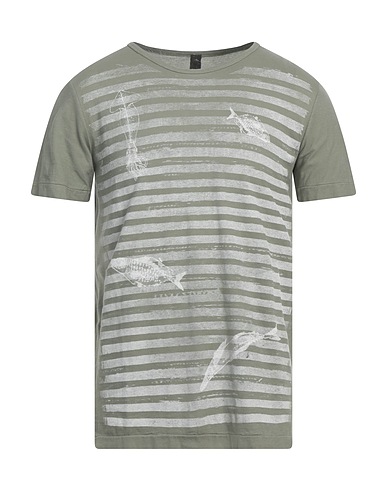 MESSAGERIE T-Shirt Militärgrün 100% Baumwolle