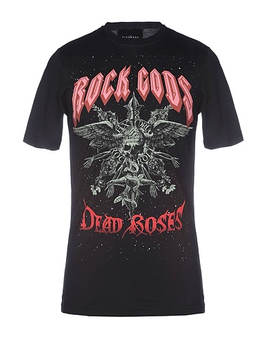 JOHN RICHMOND T-shirt Nero 100% Cotone