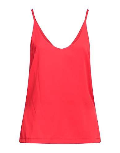 ANONYME DESIGNERS Camisole Red 97% Polyester, 3% Elastane
