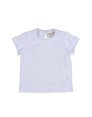TWINSET T-Shirt Weiß 95% Baumwolle, 5% Elastan