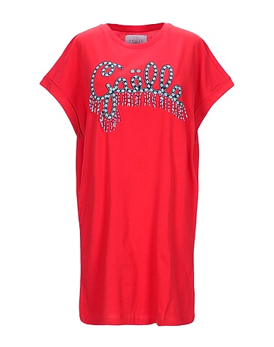 GAëLLE Paris T-shirt Rosso 100% Cotone