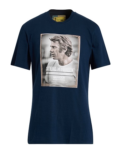 BARBOUR T-shirt Navy 100% Cotton