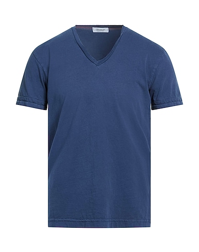 CROSSLEY Basic t-shirt BLU NAVY 100% Cotone