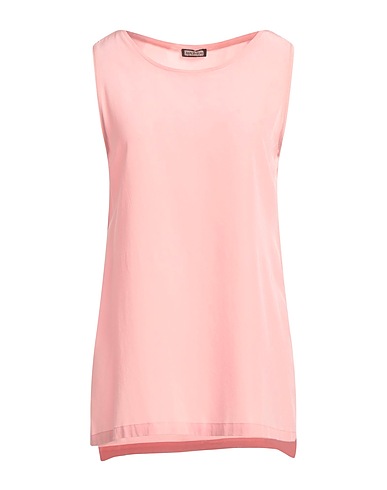 MALÌPARMI Silk top Light pink 100% Silk