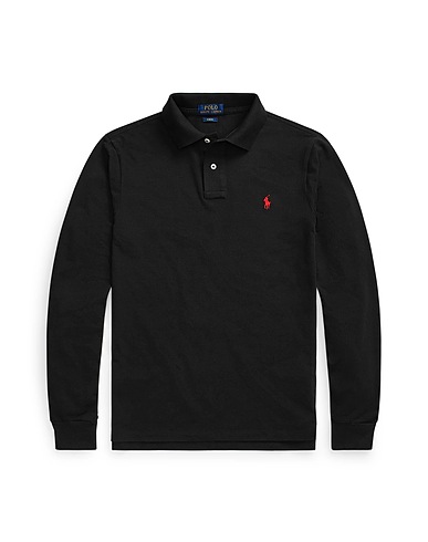 POLO RALPH LAUREN Polo shirt Charcoal 100% Cotton