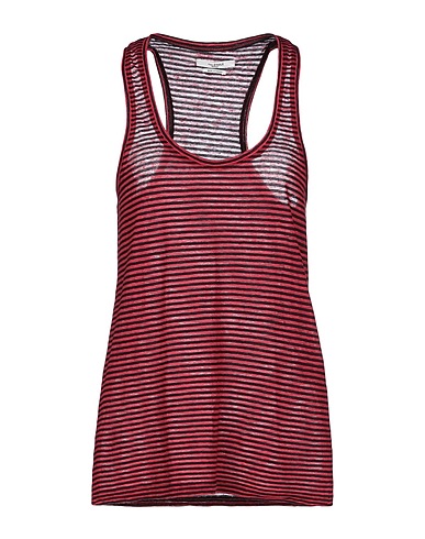 MARANT ÉTOILE Vest Burgundy 50% Linen, 50% Cotton