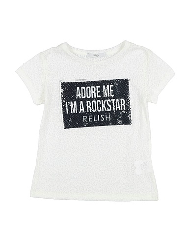 RELISH T-shirt White 100% Cotton