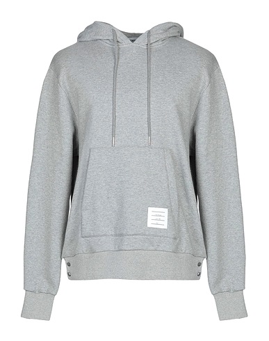 THOM BROWNE Hooded sweatshirt Grey 100% Cotton