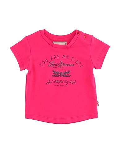 LEVI'S T-shirt Fucsia 96% Cotone, 4% Elastan