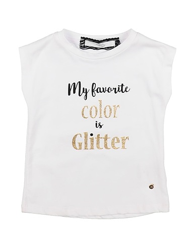 RELISH T-shirt Bianco 100% Cotone