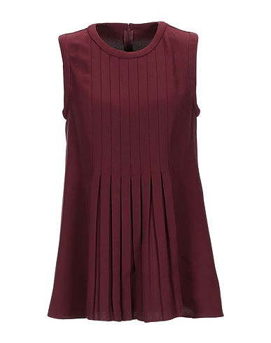 VALENTINO GARAVANI Silk top Burgundy 100% Silk