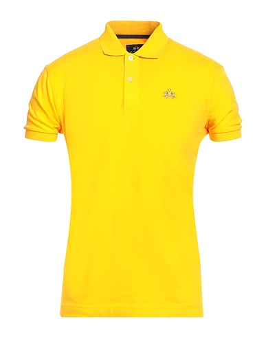 LA MARTINA Poloshirt Gelb 95% Baumwolle, 5% Elastan